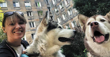 Jeśli spacer po Pradze, to tylko z malamutem