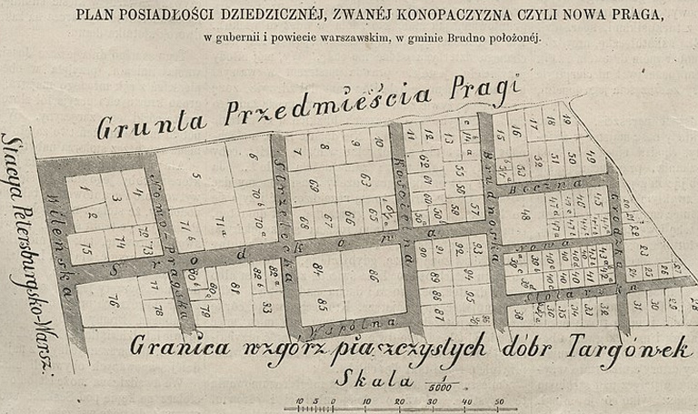 na zdjęciu mapa