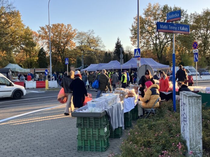 na zdjęciu handel